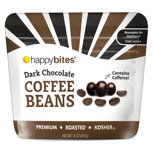 Happy Bites Dark Chocolate Coffee Beans (16 oz)