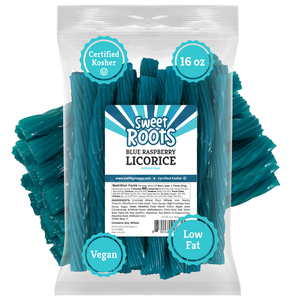 Sweet Roots Blue Raspberry Licorice (16 oz)