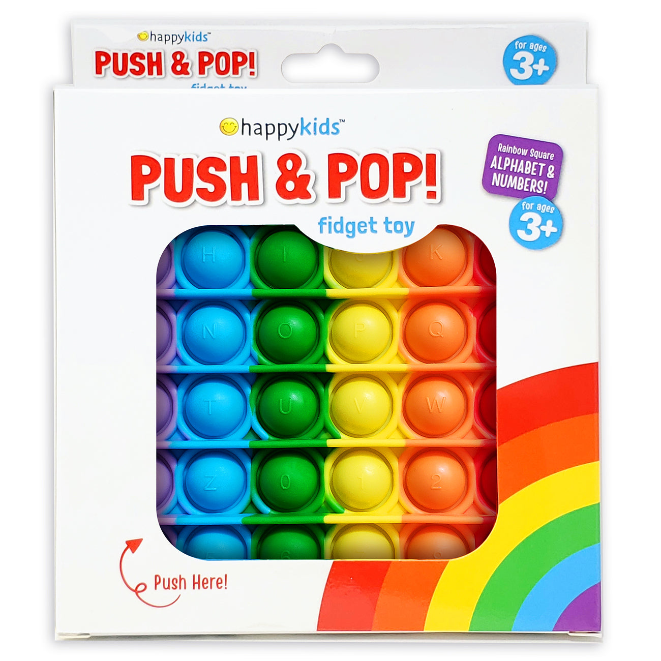 Rainbow Pop It Fidget Toy - Southern Style Boutique
